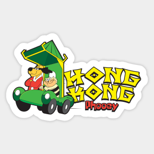 Hong kong Phooey Sticker